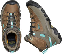 Keen Women's Targee Iii Boot in toasted coconut porcelain - women's shoe - detail view