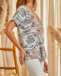 Savanna Jane - Camo Print Tee