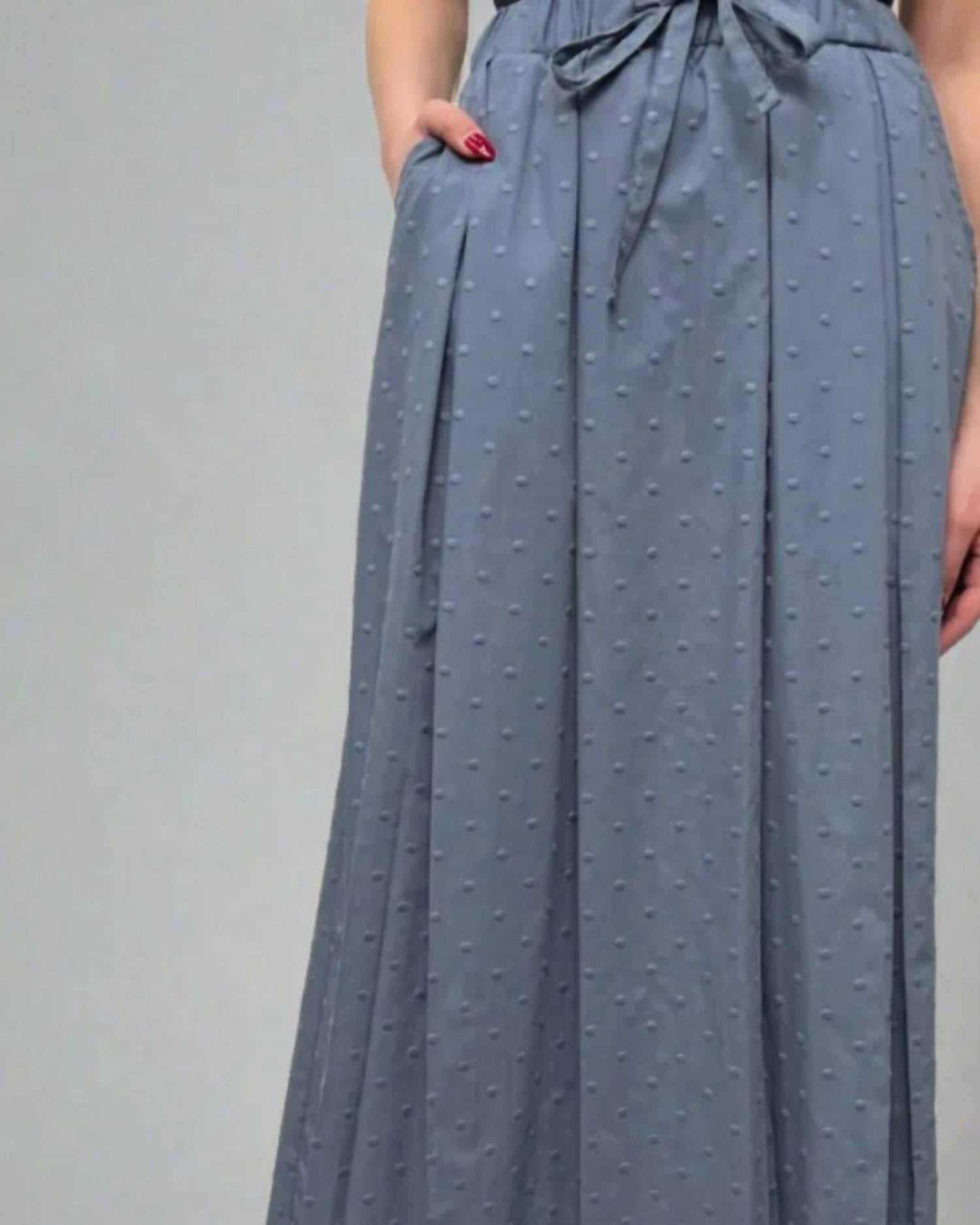 Mosaic - Cotton Maxi Skirt