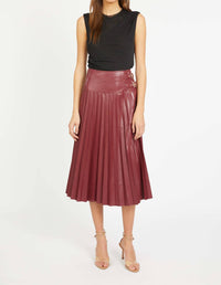 Caballero - Hendrix Vegan Leather Skirt