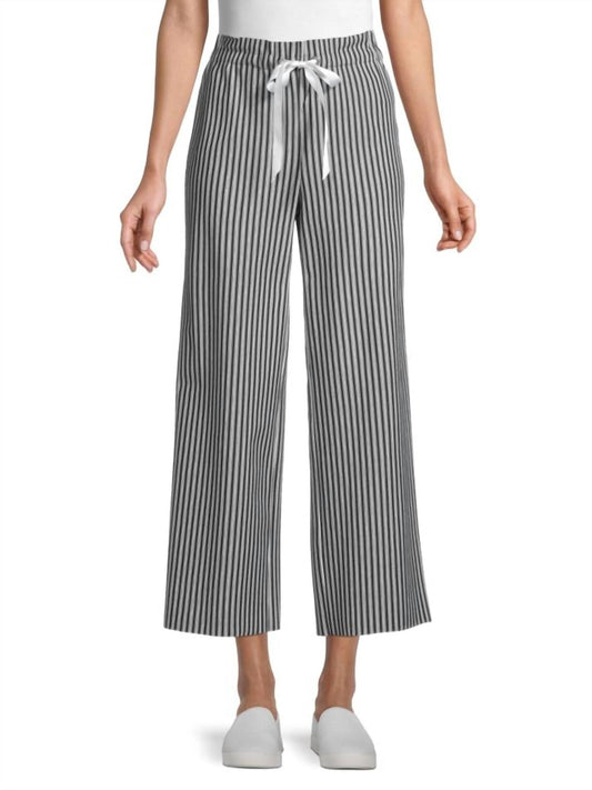 PROFITEROLE STRIPED PANTS