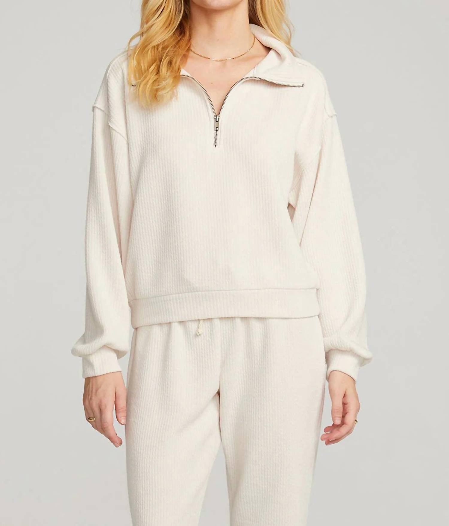 Saltwater Luxe - Half Zip Pullover