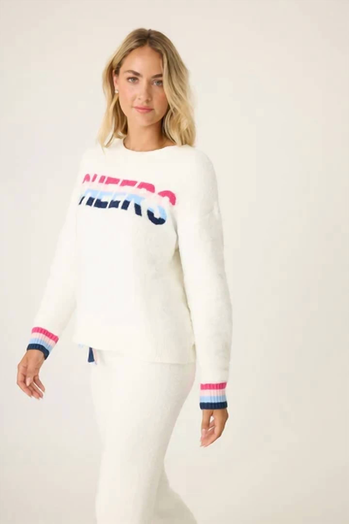 Pj Salvage - Marshmallow Party Snuggle Sweater