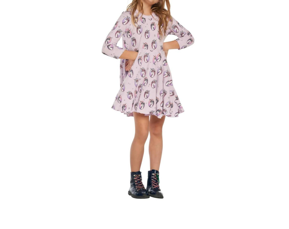 Chaser - Lilac Unicorn Twirl Dress