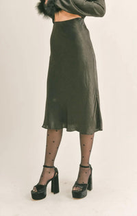 Dahlia Mermaid Midi Skirt