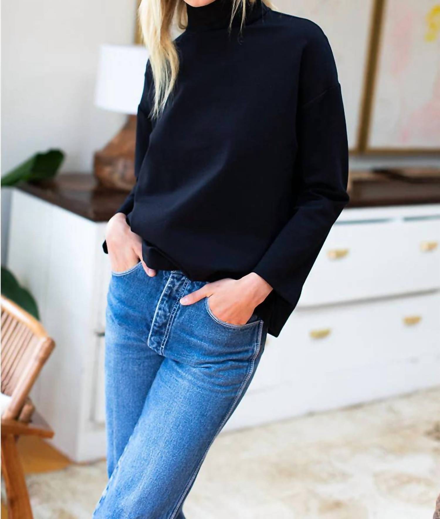 Emerson Fry - Edie Turtleneck Shirt Top