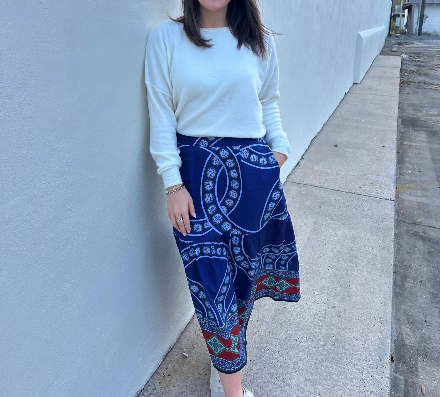 Maude Vivante - Vintage Circles Ada Skirt