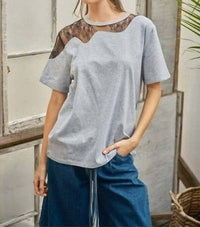 Aaron & Amber - Desert Lace Tee