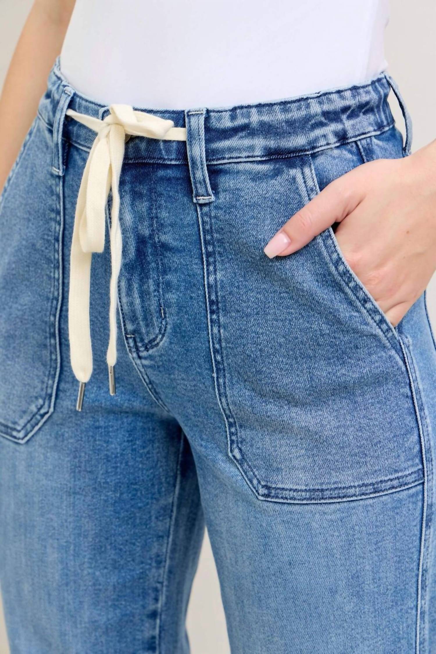 Judy Blue - High Waist Jogger Denim Jeans