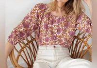 Marea - Sophie Floral Blouse Top