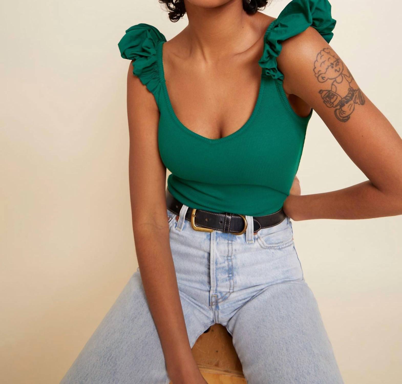 Nation Ltd - Celeste Scoopneck Tank
