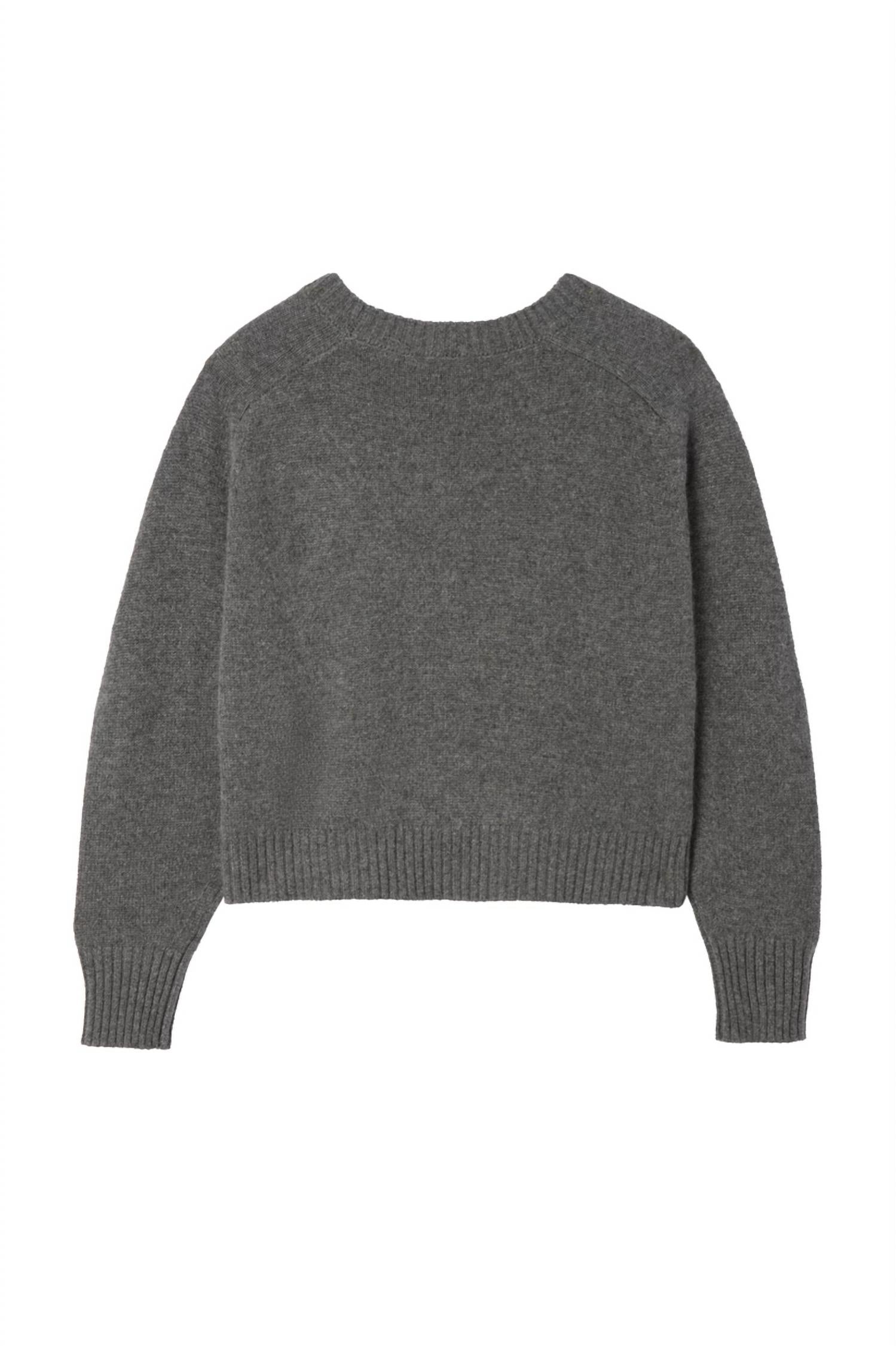 In/One - Amara Cashmere Long Sleeve Crop Top