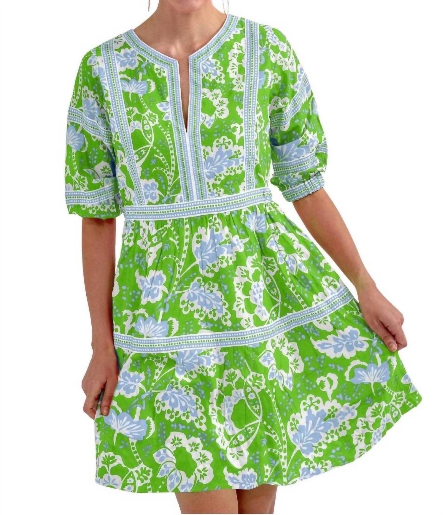 Gretchen Scott - Border Mini Dress