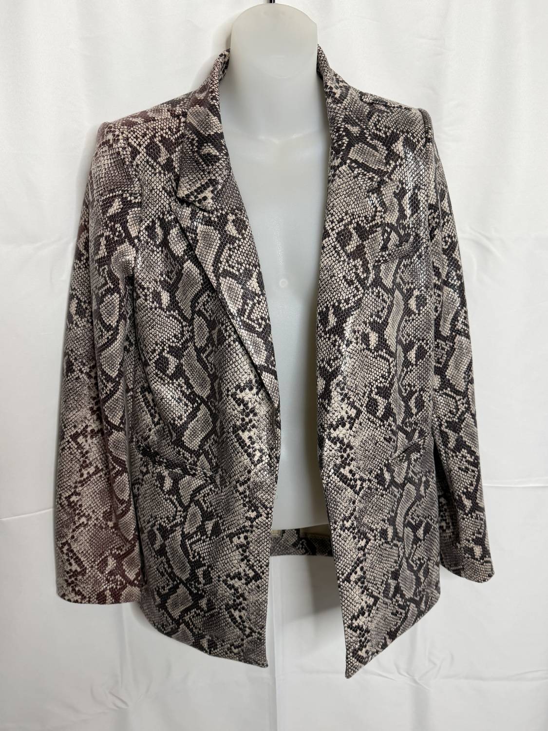 Tcec - Women's Print Long Sleeves Blazer
