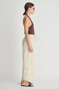 Apiece Apart - Embroidered Kari Pull on Pant
