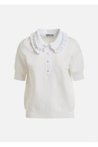 Essentiel Antwerp - Jewelry Embroidered Knit Polo
