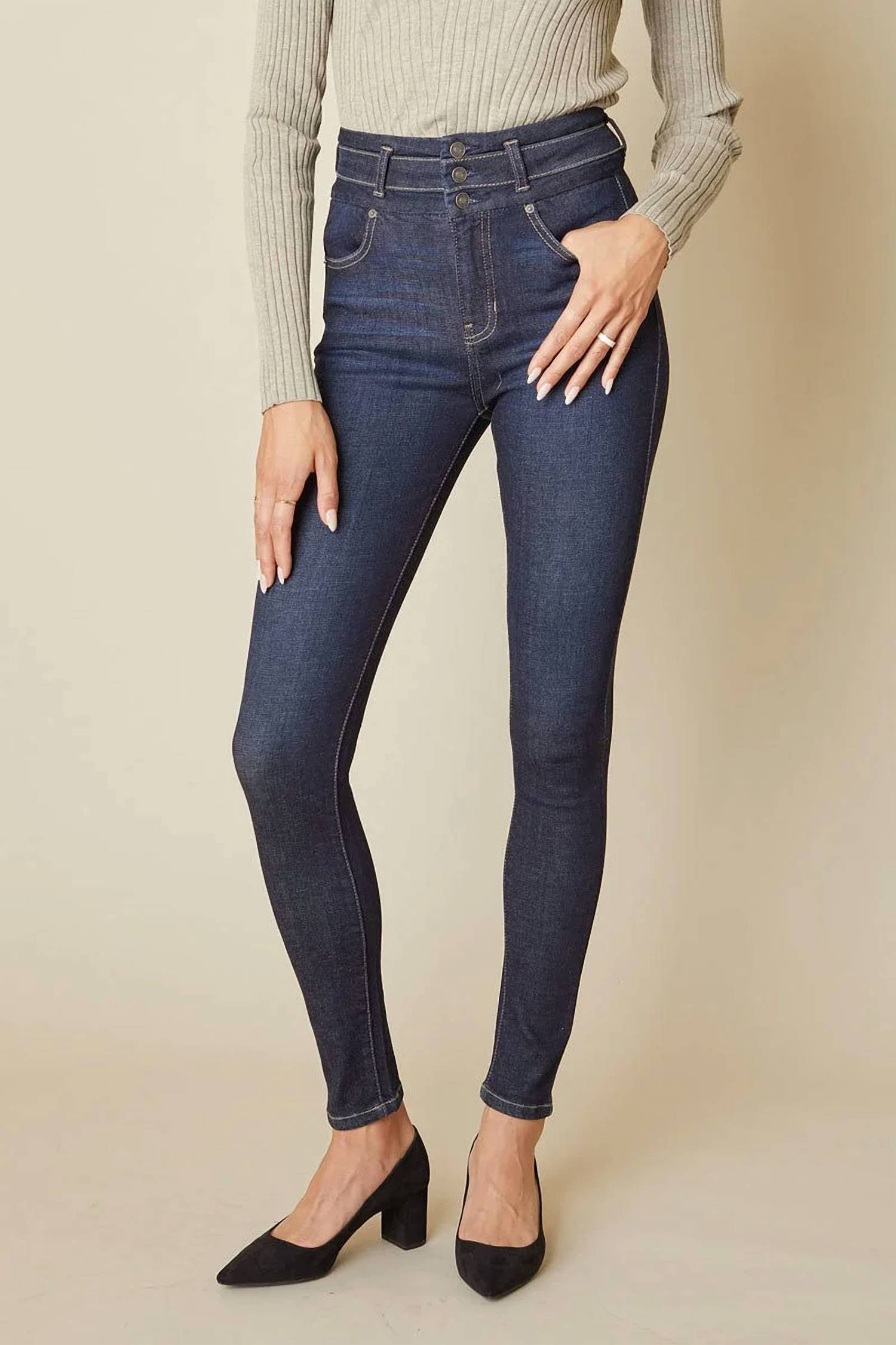Jade By Jane - Class Act High Rise Super Skinny Jean
