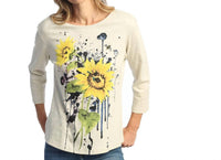 Jess & Jane - Cameo Printed Cotton Top