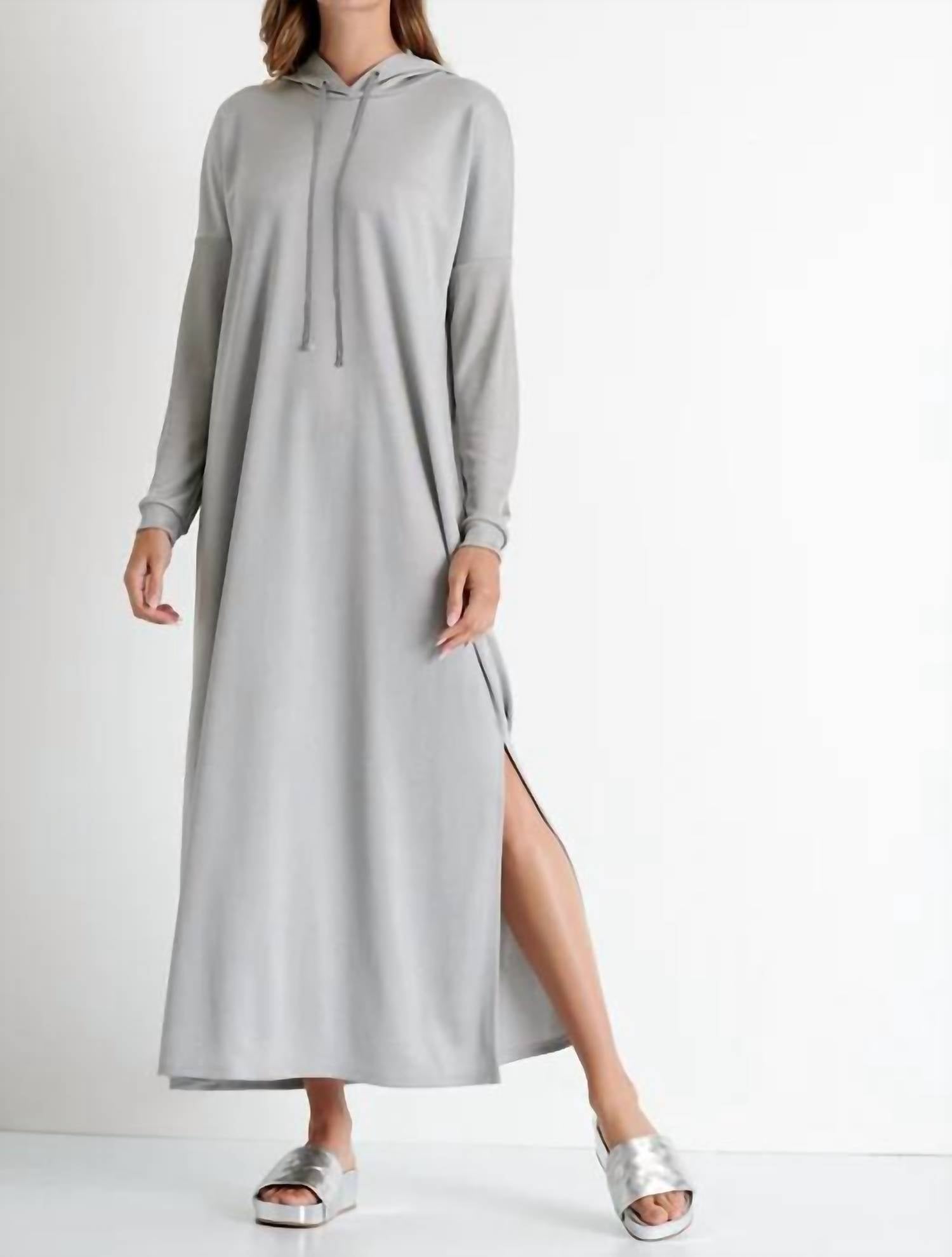 Isabela Long Hooded Dress