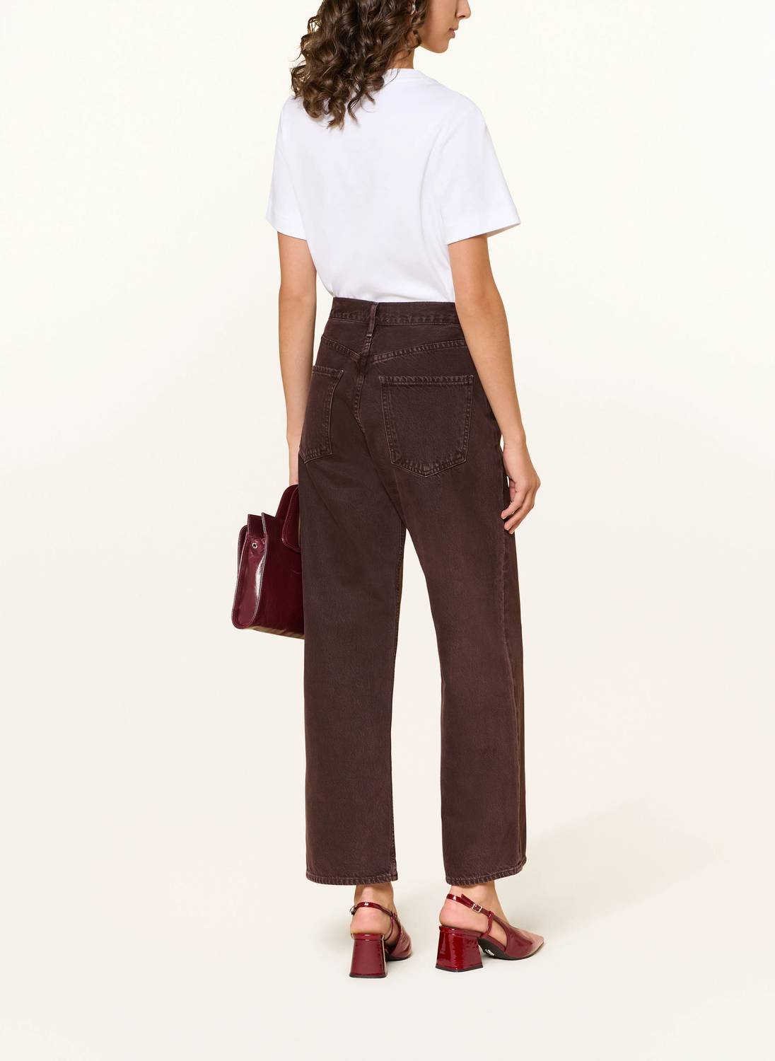 Agolde - Ren High-rise Wide Leg Jeans