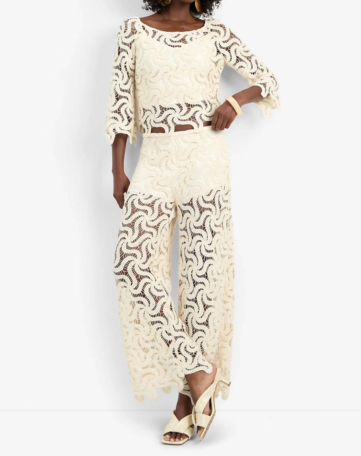 Trina Turk - Helen Crochet Lace Top