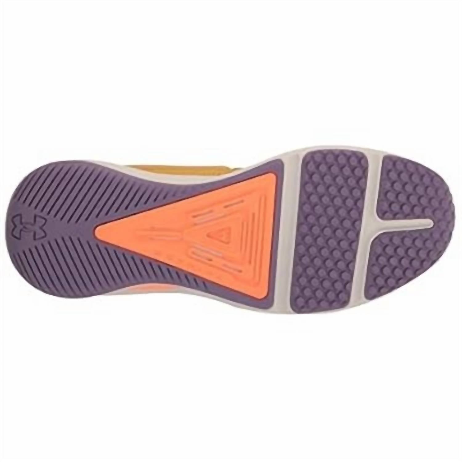 UNDER ARMOUR Men's Hovr Rise 4 Shoes in gilded yellow orange blast black - men's sneaker - view 5