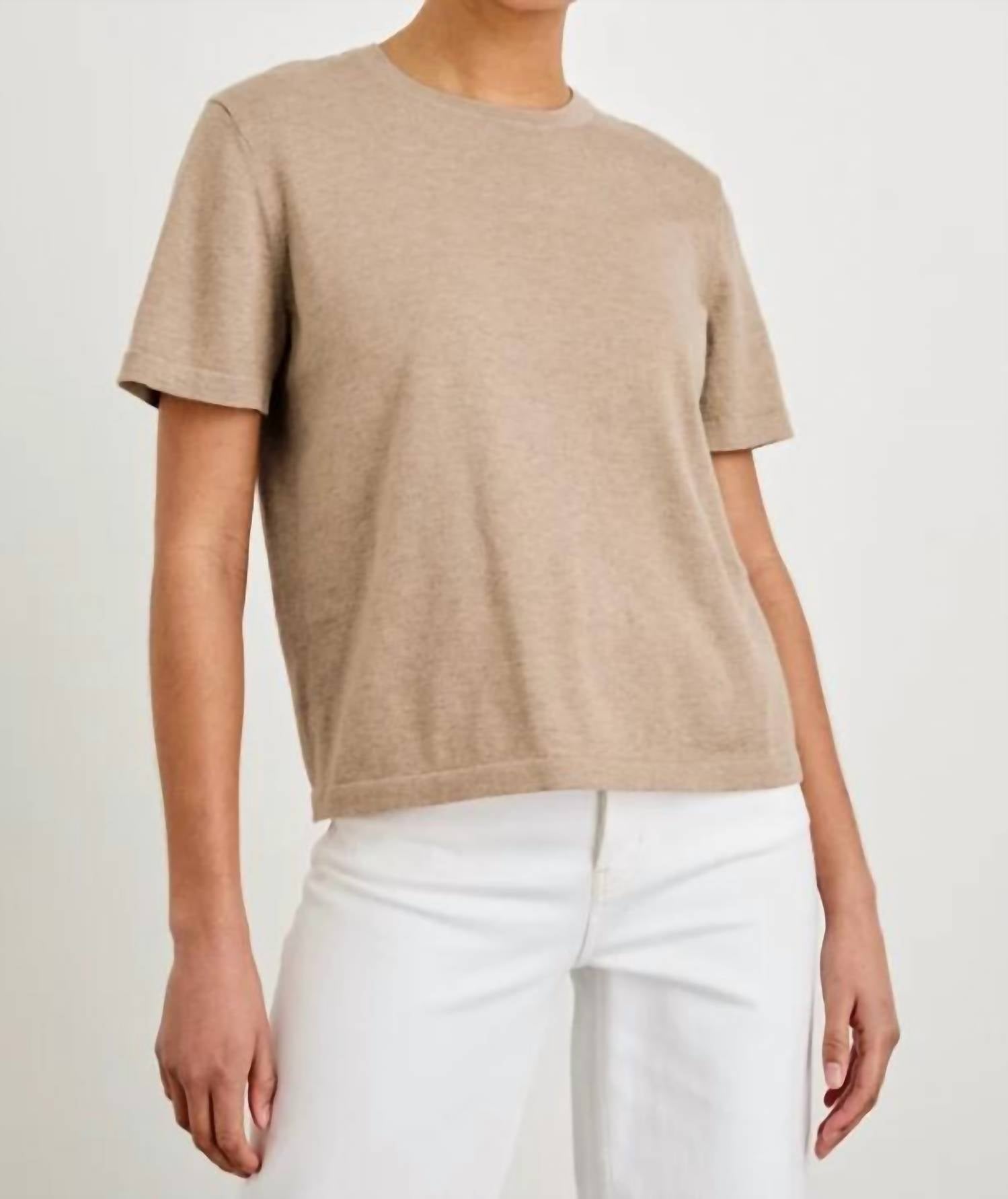 Rails - Cotton Cashmere Short Sleeve Tee