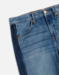 RE/DONE Women's Californian Mid 70’s Jeans in shadow denim - women's jeans - alternate view