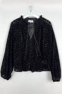 Dear John Denim - Robena Velvet Burnout Top