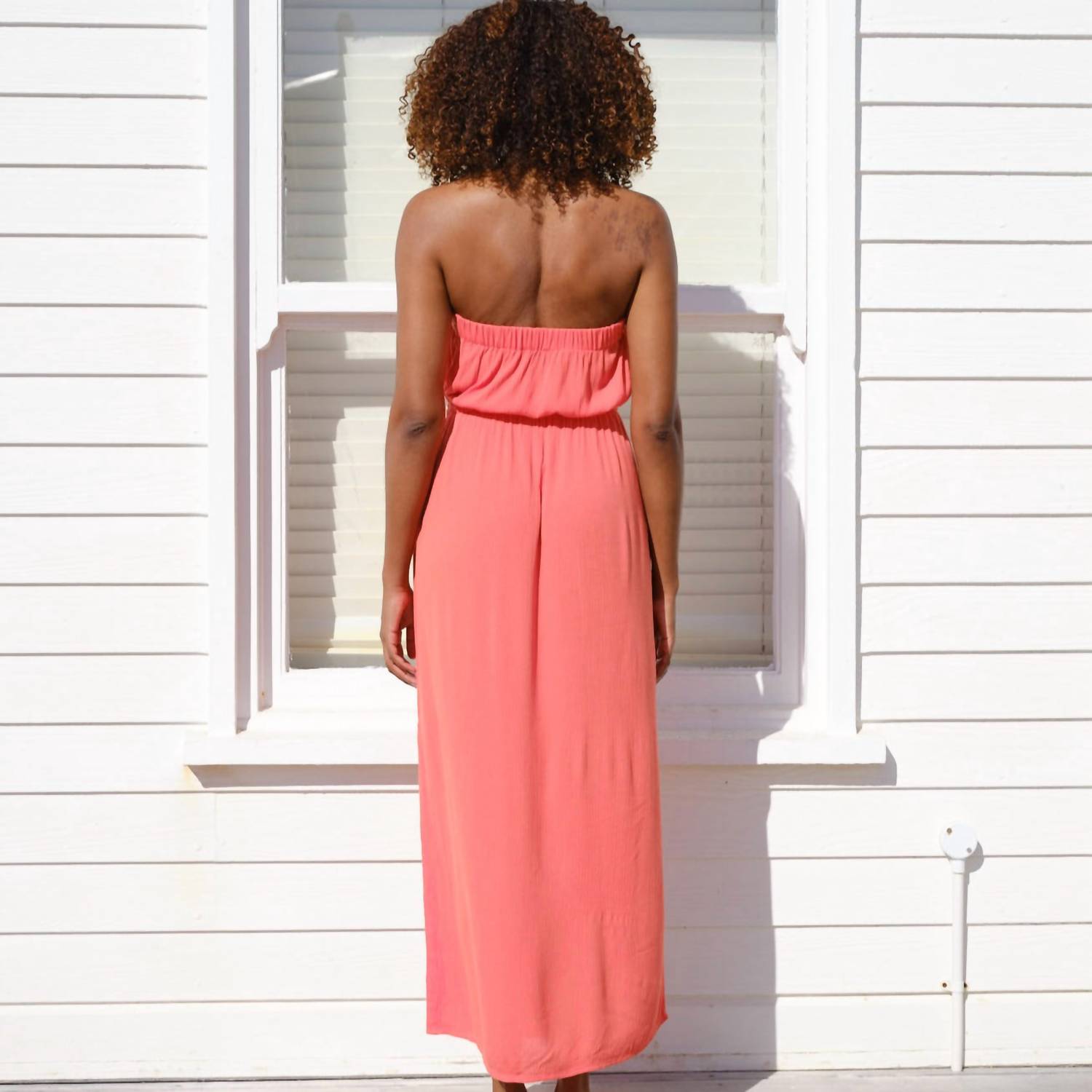 Baye London - Strapless Maxi Beach Dress