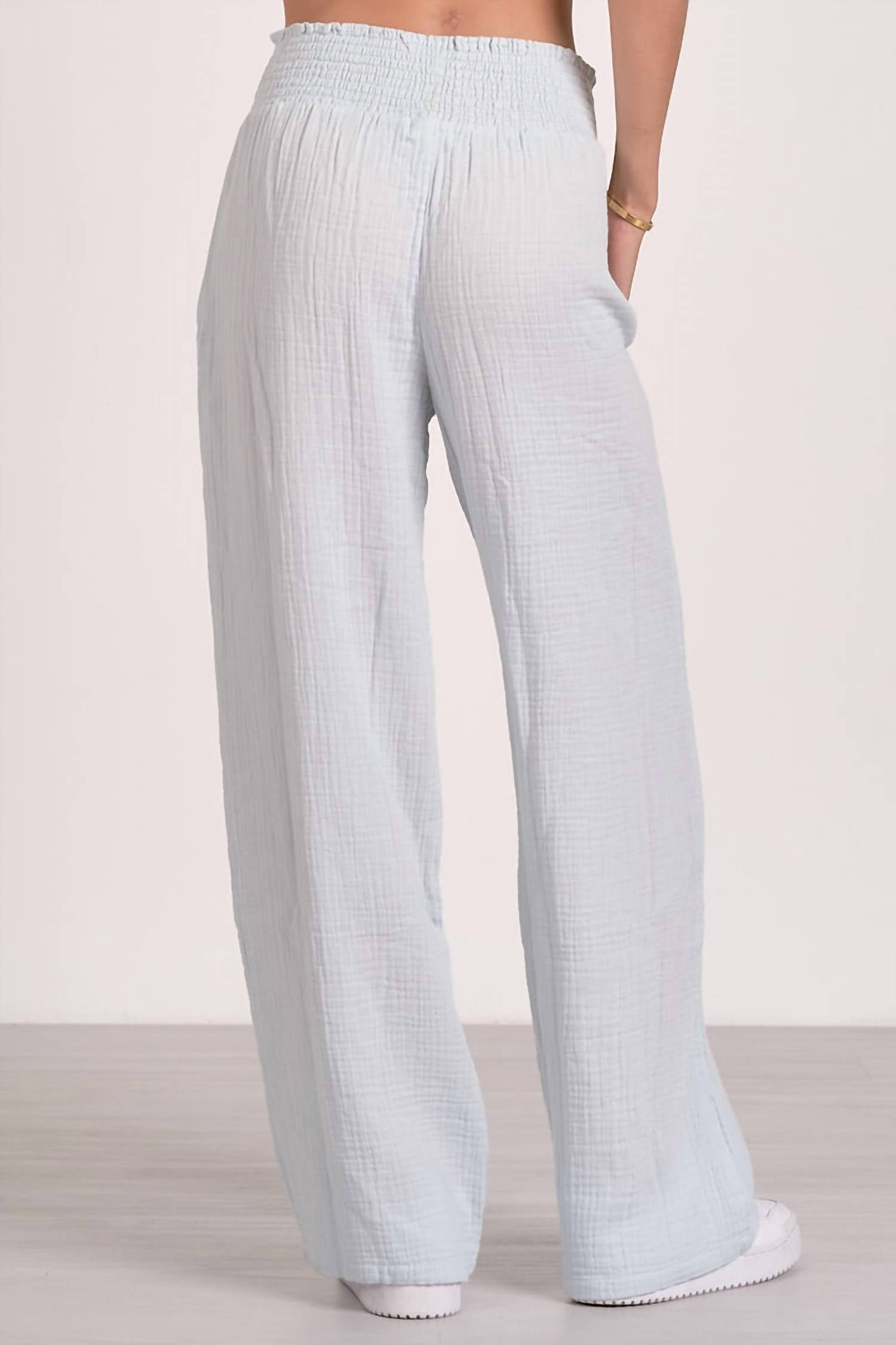 Elan - Smock Gauze Pants