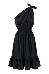 Demi Midi Silk Dress