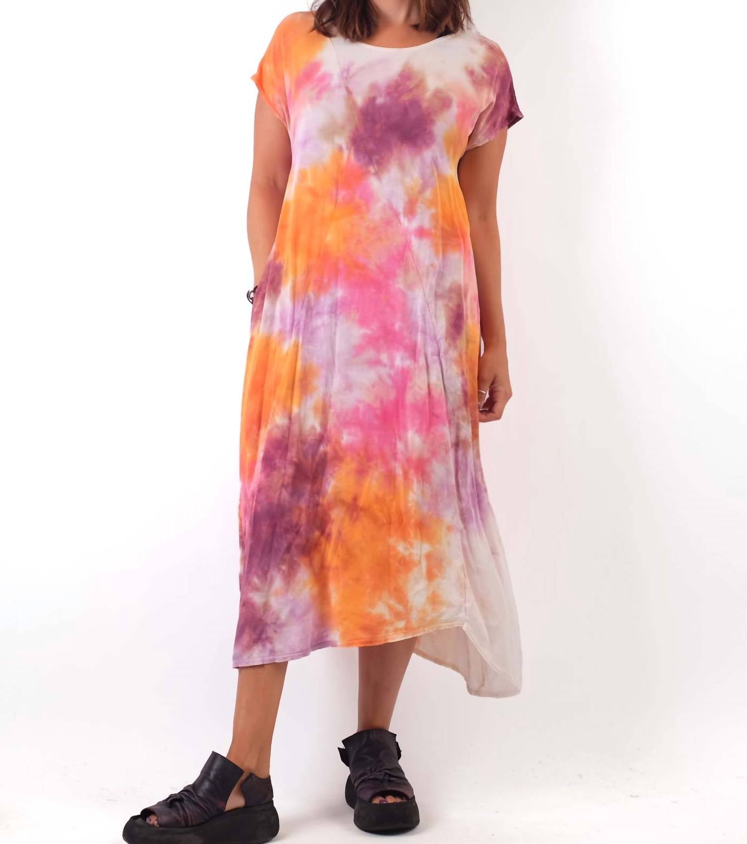 Cynthia Ashby - Fontana Short Sleeve Midi Dress