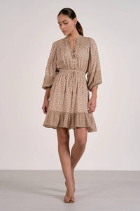 Elan - Boho Ruffle Hem Dress