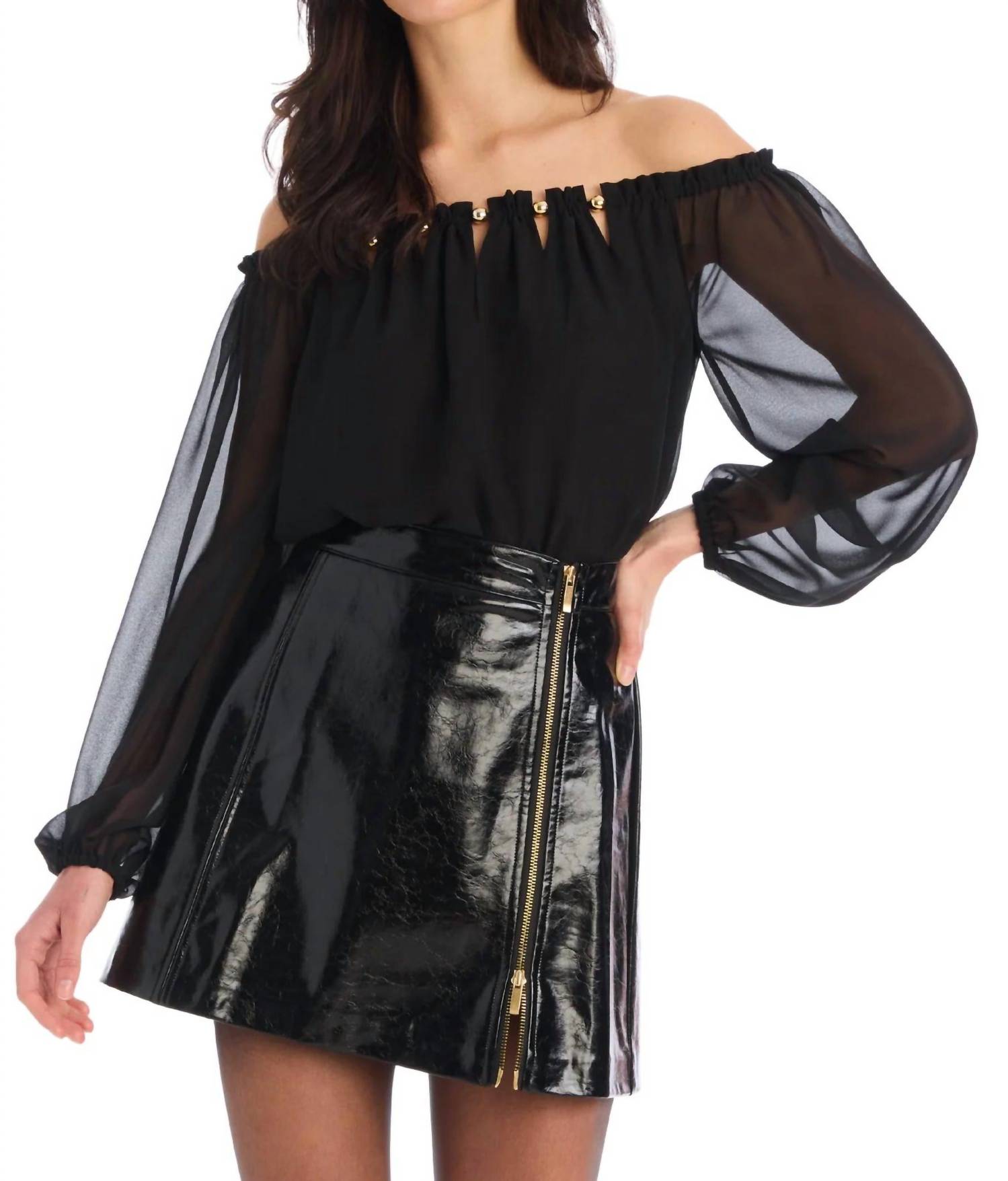 Allison New York - Sara Off Shoulder Top