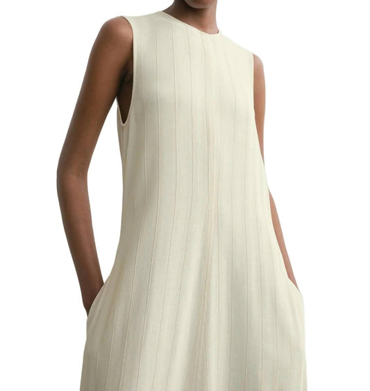 Toteme - Woven Tonal Stripe Dress