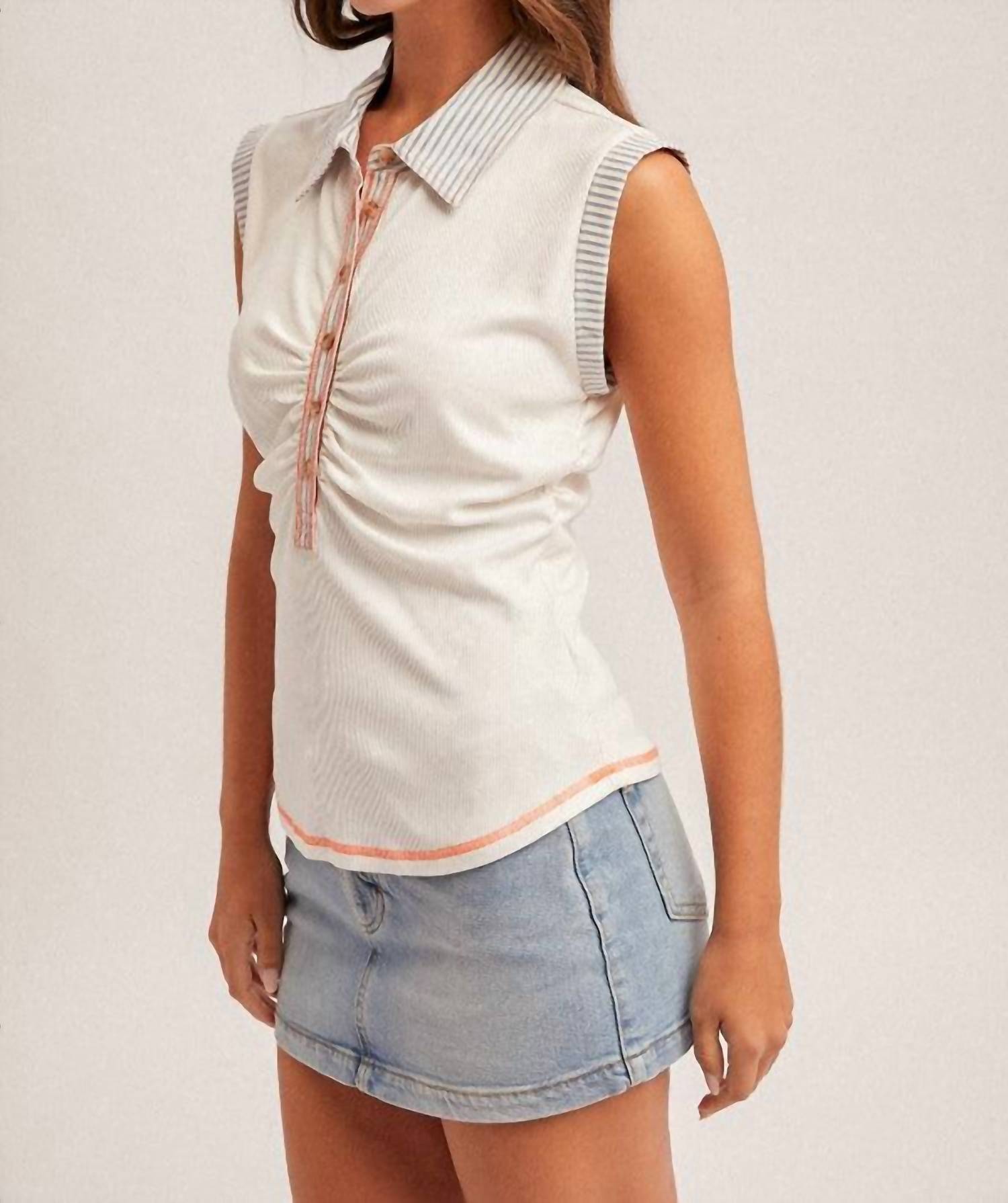Hem & Thread - Rib Tee Top