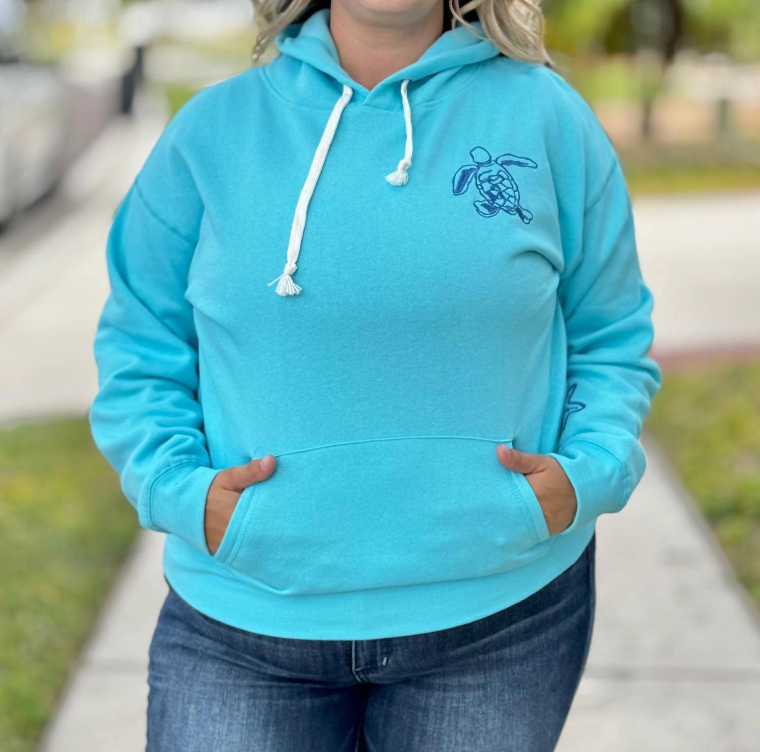 Simply Southern - Beach Embroidered Hoodie