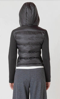 Dex - Mixed Fabric Puffer Jacket