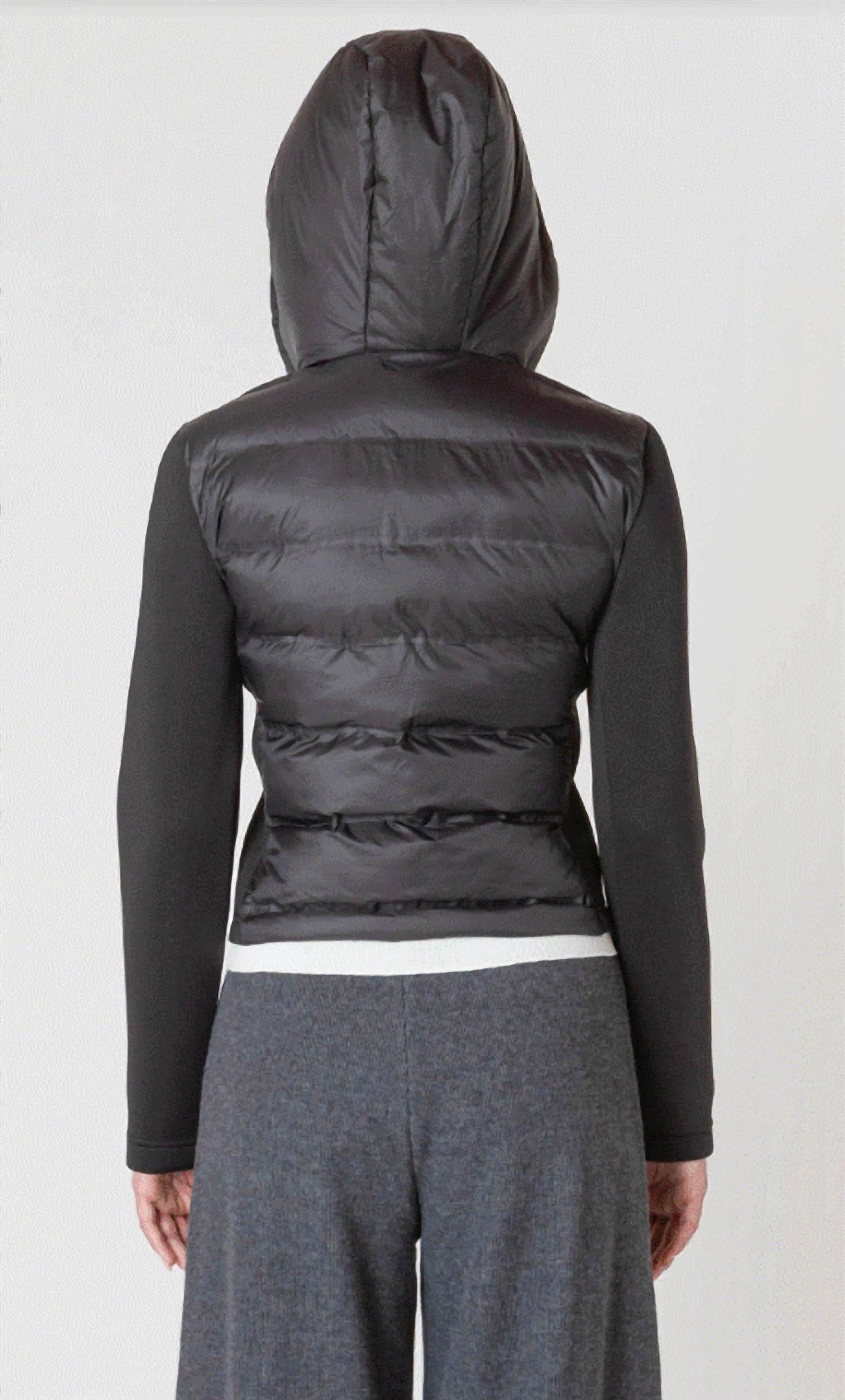 Dex - Mixed Fabric Puffer Jacket