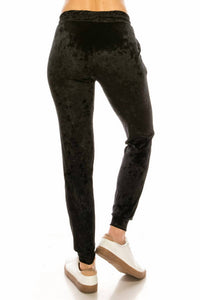 Active Usa - Crushed Velvet Jogger
