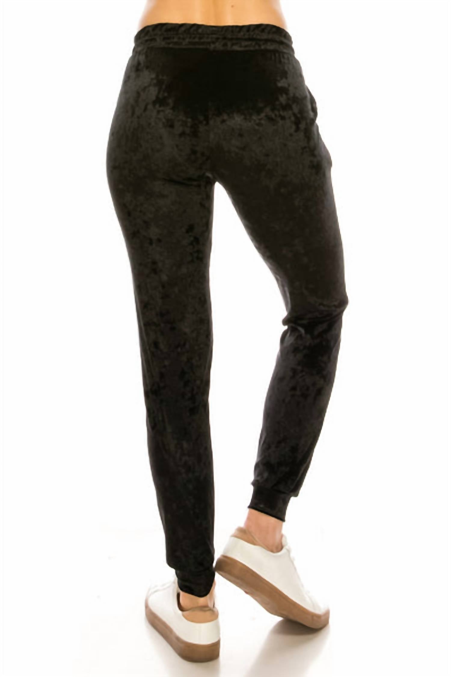 Active Usa - Crushed Velvet Jogger