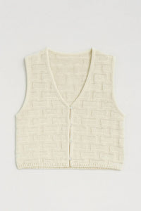 By Together - Women's Monroe Button Front Sweater Vest