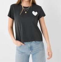 Kerri Rosenthal - Women's Suke Contrast Imperfect Heart Tee