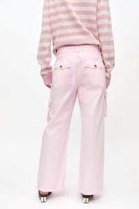 Ganni - Twill Pants With Cargo Pockets