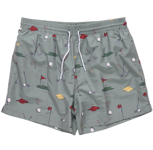 Pink Chicken - Men's Swimming Trunk