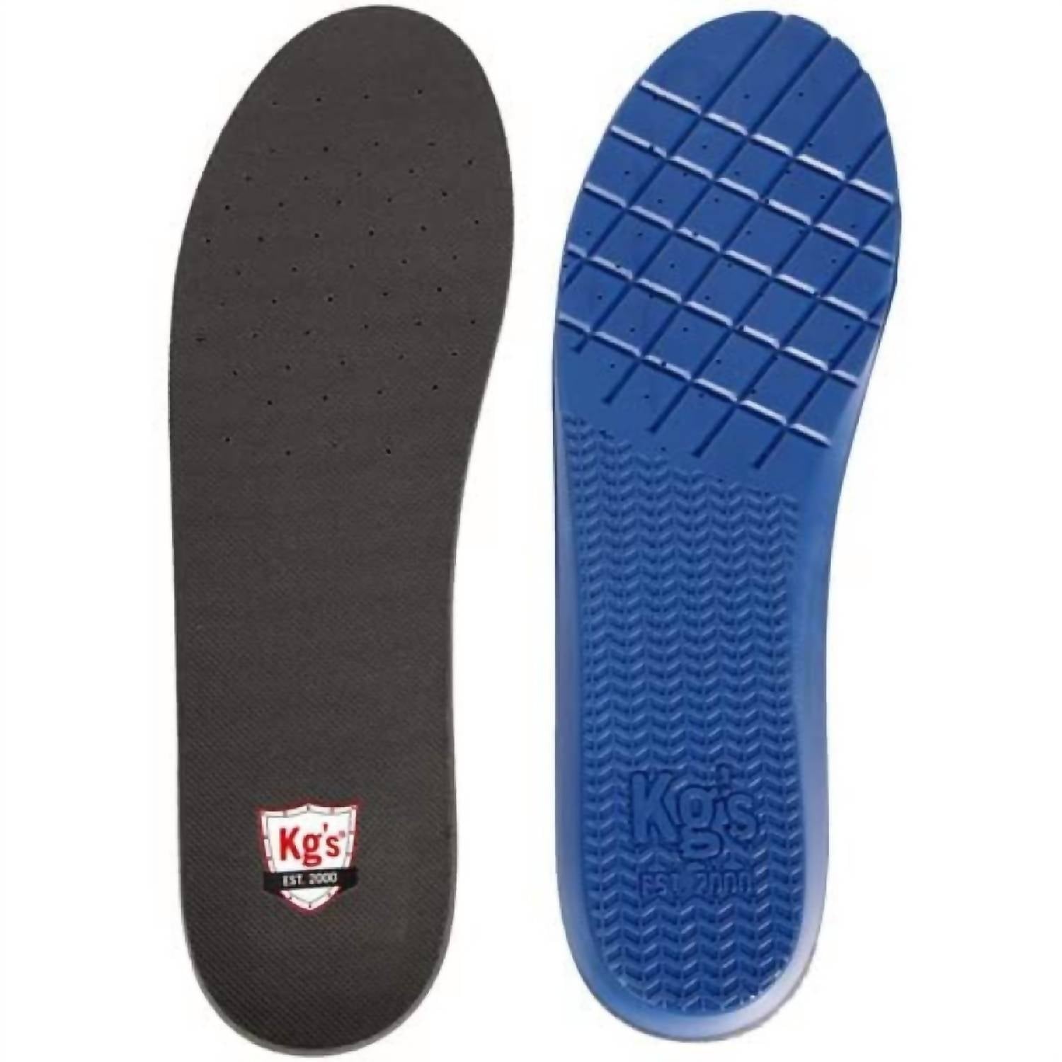 Kg'S Boot Guard - Men's Cushioning Odor Control Memory Foam Energy Return Insoles