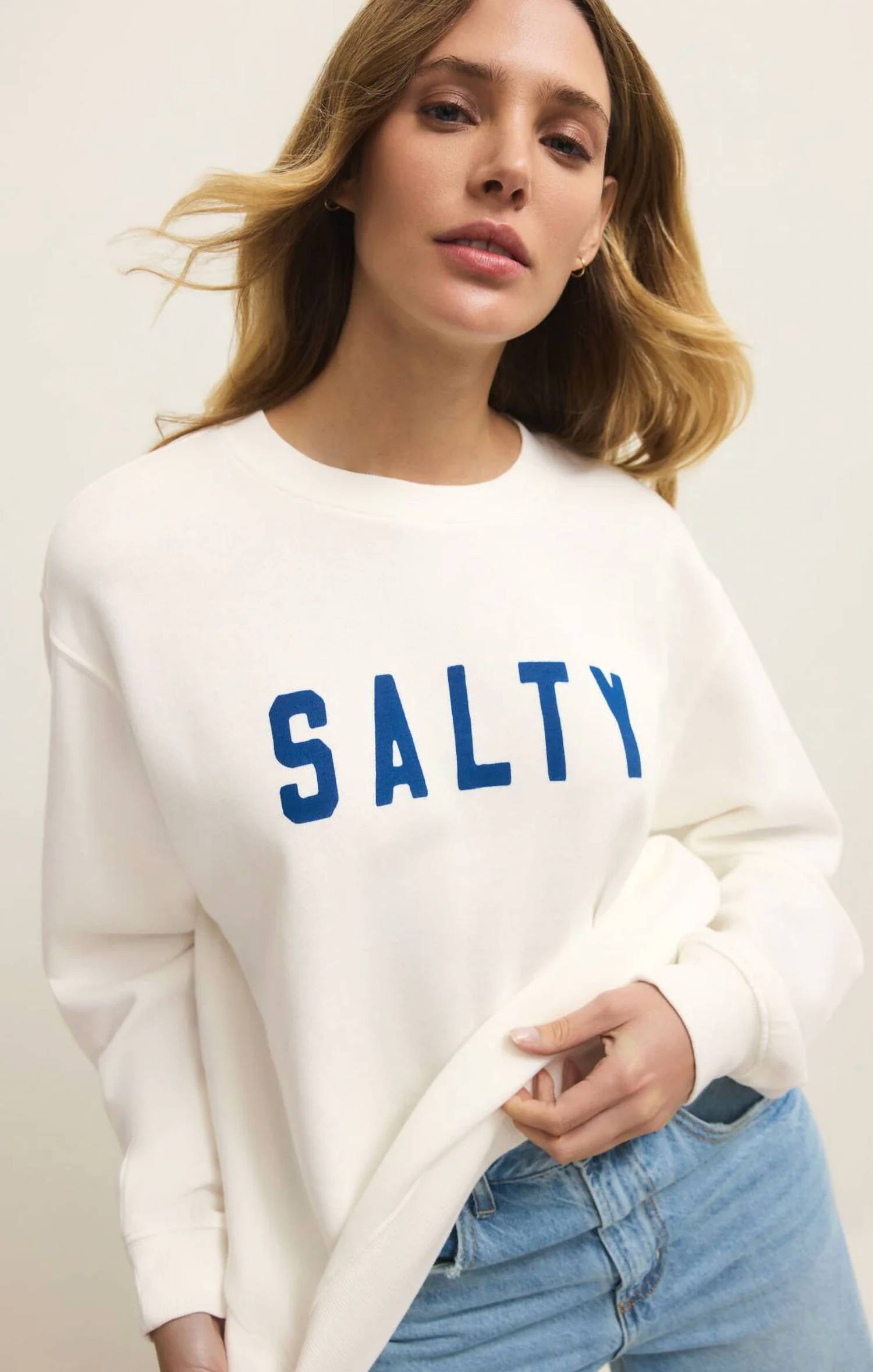 Z Supply - Salty Boyfriend Sweatshirt