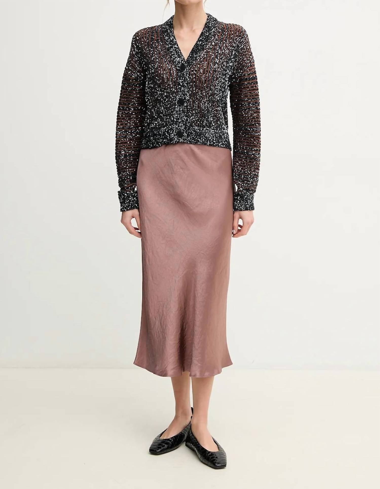 M Missoni - Ribbed Cropped Cardigan