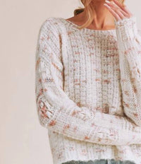 AEMI + CO Lani Textured Sweater - women's sweater - view 4